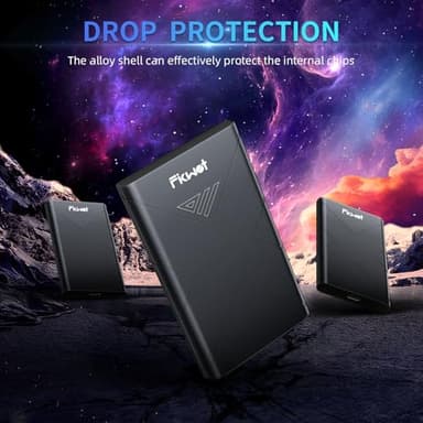 Fikwot 2TB External SSD, Portable SSD, Up to 2000MB/s, USB 3.2 Gen2x2 External Solid State Drives, Compatible with Smart TV, PS5/PS4(Pro), iPhone 15/16, Xbox, Mac & Windows and Other Devices(FP80) - Image 6