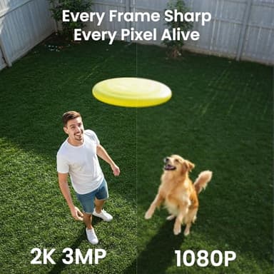 INFIYA Security Cameras Wireless Outdoor-Solar&Battery Powered 2K 2.4G Cameras for Home Security, Instant Alert, AI Human Detection, Color Night Vision, 2-Way Talk, SD Storage, Work with Alexa, Z1 4P - Image 8