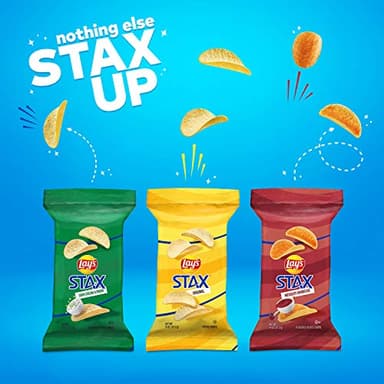 Lay's Stax Potato Crisps, Variety Pack, 0.75 Ounce (Pack of 30) - Image 4