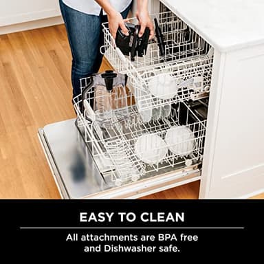 Ninja BN701 Professional Plus Blender, 1400 Peak Watts, 3 Functions for Smoothies, Frozen Drinks & Ice Cream with Auto IQ, 72-oz.* Total Crushing Pitcher & Lid, Dark Grey - Image 4