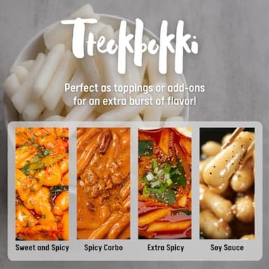 Korean Rice Cake Tteokbokki Stick – 1 Pack (3 Individual Package X 1 Pack) Vegan, Non-GMO, Gluten Free, Tteok Rice Cakes Food Pasta 21.16 oz Per Pack - Image 5