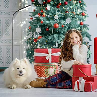 Floor Lamp -WioMio Led Floor Lamp with Remote and Touch Control for Stepless Dimmer & Temperatures, Harmless Light for Eye-caring, Adjustable Gooseneck Standing Lamp for Living Room & Bedroom. - Image 7