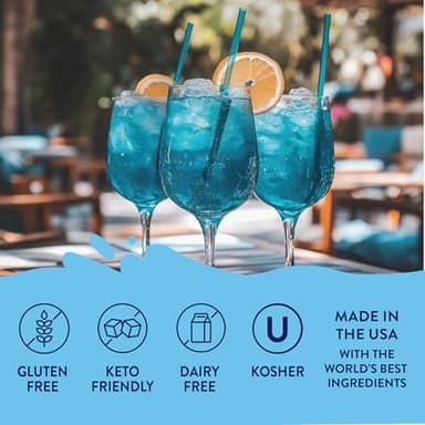 Jordan's Skinny Mixes Sugar Free Syrup, Genie Flavor, Fruit Flavored Water Enhancer, Drink Mix for Ice Tea, Lemonade & More, Zero Calorie Flavoring, Keto Friendly, 25.4 Fl Oz, 1 Pack - Image 5