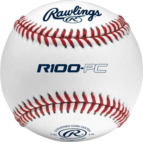 Rawlings | Pro Comp Practice Baseballs | Collegiate / High School / Travel | Flat & Raised Seam Options | 12 Count - Image 1
