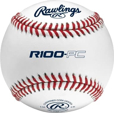 Rawlings | Pro Comp Practice Baseballs | Collegiate / High School / Travel | Flat & Raised Seam Options | 12 Count - Image 1