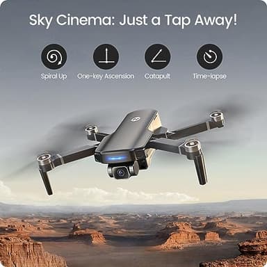 Holy Stone GPS Drone with 4K UHD Camera for Adults Beginner; HS360S 249g Foldable FPV RC Quadcopter with 10000 Feet Control Range, Brushless Motor, Follow Me, Smart Return Home, 5G Transmission - Image 7