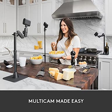 Logitech for Creators Mevo Start, Wireless Live Streaming Camera, 1080p HD Video Quality, Intelligent App Control, Stream via LTE or Wi-Fi - Black - Image 5