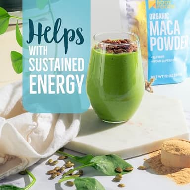BetterBody Foods Organic Maca Powder, Non-GMO & Gluten-Free, 12 Ounce - Image 3