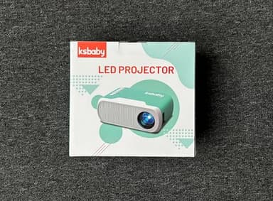 ksbaby Mini Projector WiFi Home Theater Portable Projector, Phones Can Be Connected to The Movie Projector Via WiFi or Via Data Cable, Compatible With Smartphone/ Tablet/ Laptop/ TV Stick/ USB Drive - Image 10