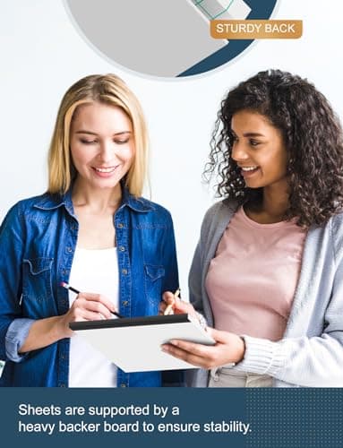 Zaviko Graph Paper Pad 8.5 x 11, 24 Pack, 4x4 Graph Ruled, Grid Paper Pad 8-1/2" x 11", Blueprint Quadrille Pad, Easy Tears Off, Grid Pad Notebook 8.5 x 11, White 70 GSM Graft Paper, 30 Sheets/Pad - Image 6