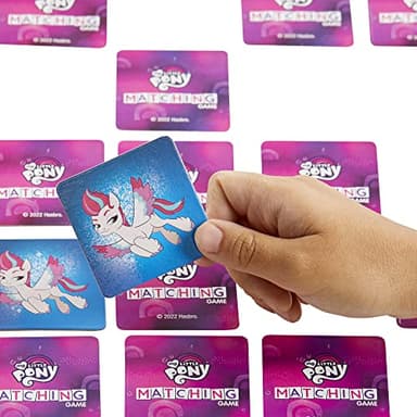 Hasbro Gaming My Little Pony Matching Game for Kids | 1+ Players | Preschool Board Games for Clasroom | Back to School Gifts | Ages 3+ - Image 4