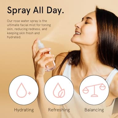 grace & stella Award-Winning Skin Care Set - Stocking Stuffers, Christmas Gifts for Women - Travel Essentials with Gold Eye Masks, Hyaluronic Acid Serum & Rose Spray - Birthday & Bachelorette Favors - Image 7