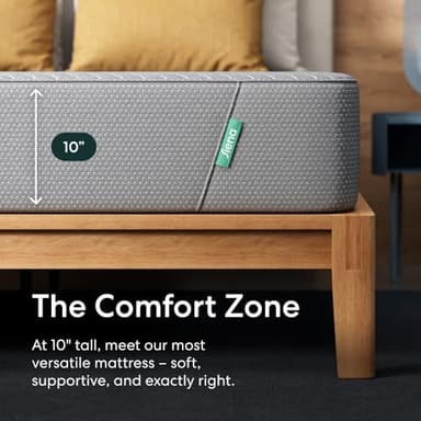 Siena 10” Twin Memory Foam Mattress - Medium Firm - 180 Night Trial - Premium Pressure-Relieving Layers - 10 Year Warranty - Mattress in a Box - CertiPUR-US Certified - Image 4