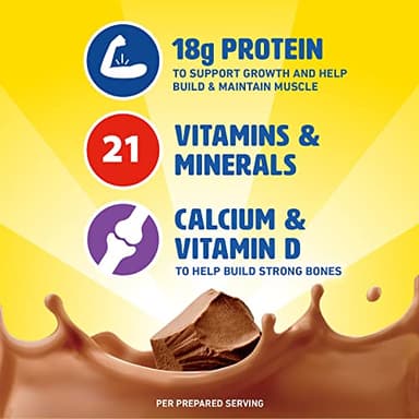 Carnation Breakfast Essentials High Protein Powder Drink Mix, Rich Milk Chocolate, 10 Packets, 6 Count - Image 4