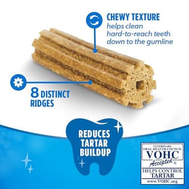 Purina DentaLife Made in USA Facilities Large Dog Dental Chews, Daily - 18 ct. Pouch - Image 3