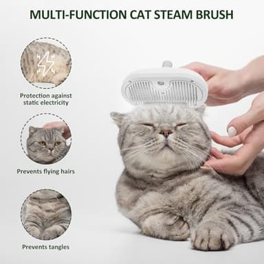 Dog Hair Dryer with Slicker Brush,Dog Blow Dryer for Small-Sized Dogs and Cats,Grooming Brush with Drying Function,Multifunctional Pet Hair Dryer with Release Button - Image 4