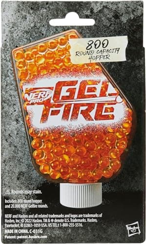 Nerf 20,000 Gelfire Rounds Refill Blasters, 800 Round Hopper, Ages 14 & Up - Image 5