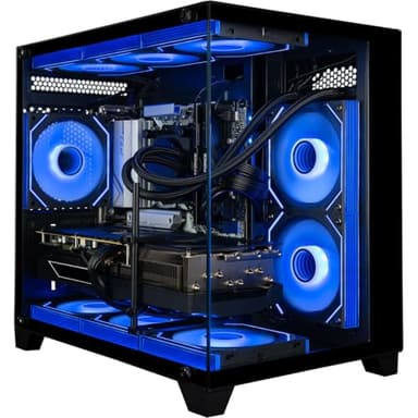 Panorama Gaming PC Desktop (NVD GeForce RTX 5070 Ti, Intel 24-Core i9-14900KF Processor, 32GB DDR5 RAM, 2TB NVMe Gen4 SSD, WiFi 6E, HDMI, Windows 11 Pro) Best 2025 Prebuilt Tower RGB Gamer Computer - Image 1