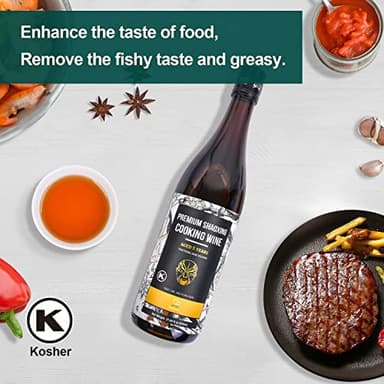 Soeos Shaoxing Wine,Shaoxing Rice Wine,Chinese Cooking wine,Rice Cooking wine,Shaoxing Wine Chinese Cooking wine,Shaohsing Wine,Shao Hsing Rice Wine,21.64 fl oz,2 Packs,Premium 5 YrsAged Cooking Wine - Image 4