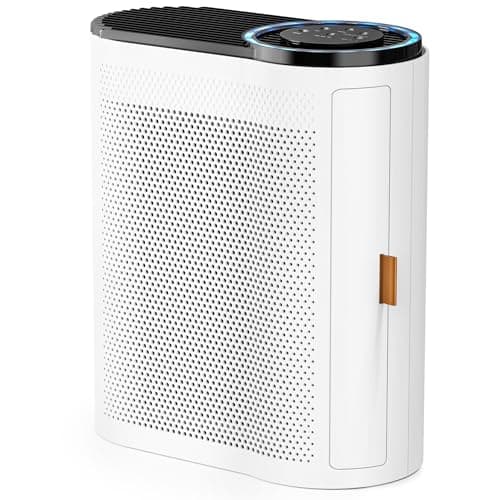 AROEVE Air Purifiers for Home Large Room Up to 1095 Sq.Ft Coverage with Air Quality Sensors Impressive Filter Layer with Auto Function for Home, Bedroom, MK04- White(Available for California) - Image 1