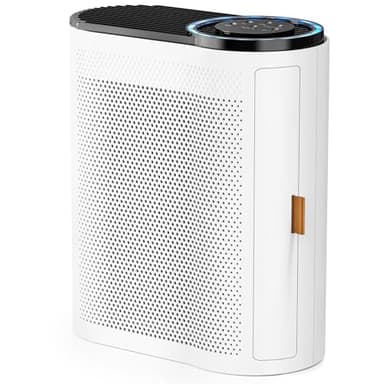 AROEVE Air Purifiers for Home Large Room Up to 1095 Sq.Ft Coverage with Air Quality Sensors Impressive Filter Layer with Auto Function for Home, Bedroom, MK04- White(Available for California) - Image 1