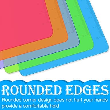 Clipboards, HERKKA 25 Pack Plastic Office Clipboards, Assorted Transparent Color Plastic Clip,Letter - Image 5