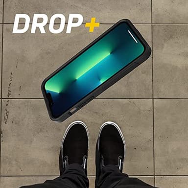 OtterBox iPhone 13 Pro Max & iPhone 12 Pro Max Commuter Series Case - Black, Slim & Tough, Pocket-Friendly, with Port Protection - Image 6