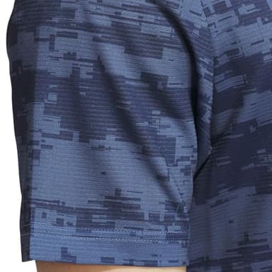 adidas Men's Ultimate365 Heat.Rdy Stripe Polo Shirt, Preloved Ink/Collegiate Navy - Image 3