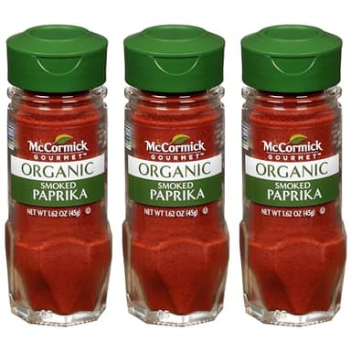 McCormick Gourmet Organic Smoked Paprika, 1.62 oz (Pack of 3) - Image 1