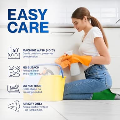 Modvel Foot & Ankle Brace Socks for Sprained Ankle Compression Sleeve - Plantar Fasciitis Relief Brace, Foot Support for pain Women & Men - Tendonitis & Arthritis Feet Sleeve, Stabilizing Ankles Wrap - Image 8