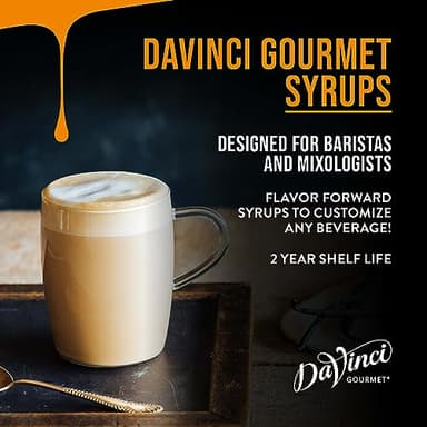 DaVinci Gourmet Classic Pumpkin Pie Syrup, 25.4 Fluid Ounces (Pack of 1) - Image 3