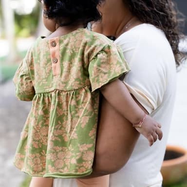 Burt's Bees Baby - Baby Girls Top and Pant Set, Tunic and Leggings Bundle, 100% Organic Cotton - Image 5