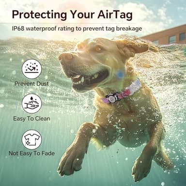 LED Smart QR Code Dog Collar - Lost at Night Collar Showing Details of Owner and pet - Durable, Adjustable, Soft - Rose red Suitable for Small, Medium and Large Dogs - Image 2