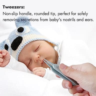 YIVEKO Baby Nail Kit, 4-in-1 Baby Nail Care Set with Cute Case, Baby Nail Clipper, Scissor, Nail File & Tweezer, Baby Manicure Kit and Pedicure kit for Newborn, Infant, Toddler, Kids-Owl Blue - Image 5