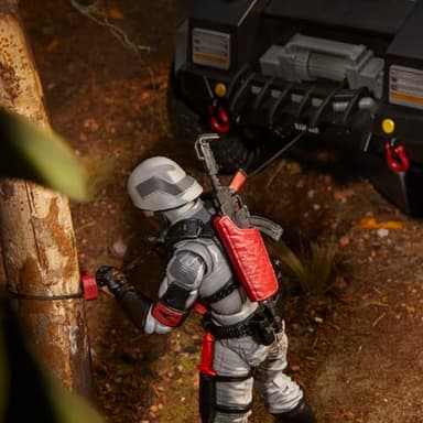 G.I. Joe Classified Series #120, Cobra Night Attack 4-WD Stinger & Driver, Collectible 6 Inch Action Figure & Vehicle with 8 Accessories - Image 8