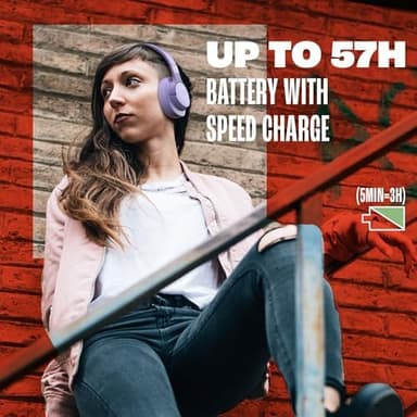 JBL Tune 720BT - Wireless Over-Ear Headphones with JBL Pure Bass Sound, Bluetooth 5.3, Up to 76H Battery Life and Speed Charge, Lightweight, Comfortable and Foldable Design (White - Image 7