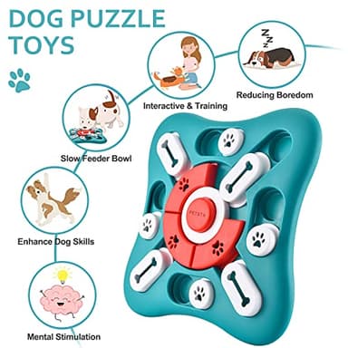 Dog Puzzle Toys - Interactive, Mentally Stimulating Toys for IQ Training & Brain Stimulation - Gift for Puppies, Cats, Dogs - Image 5