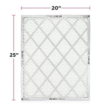 Frigidaire PureAir® 20x25x1 MERV 8 Allergen Electrostatic Pleated Air Conditioner HVAC AC Furnace Filters - 6 Pack (exact dimensions 19.81 X 24.81 X 0.81) - Image 2