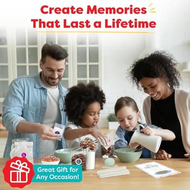 Baketivity DIY Cake Pop Baking Kit for Kids - Premeasured Ingredients, Decorating Supplies - Image 6