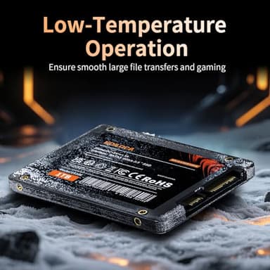 Ediloca 1TB SSD Internal Solid State Drive 2.5" SATA III 6Gb/s, 550MB/s Read Speed 3D TLC NAND, 1TB SATA SSD PC/Laptop Upgrade, Shock-Resistant & Drop-Proof(ES106) - Image 5