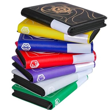 Binder for Lorcana Cards, Premium 9 Pocket Trading Card Album with 500 Pockets & Playmat Compatible with Lorcana Cards, Tokens and Rules sheet - Classic Black - Image 7