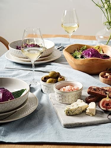 LE TAUCI Ramekins 4 oz Oven Safe for Creme Brulee, Charcuterie Boards Bowls for Souffle, Small Sauce Bowl, Ceramic Baking Dishes - 3.8 inch, Set of 4, Arctic White - Image 6