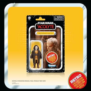 STAR WARS Retro Collection The Acolyte Multipack, 3.75 Inch Collectible Action Figure 6-Pack - Image 6
