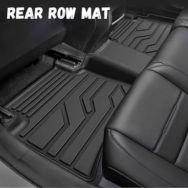 PARTZER Floor Mats for Honda CRV CR-V 2023-2026 (Include Gas & Hybrid), All Weather TPE Protection Floor Liners Accessories, 1st & 2nd Row & Cargo Liner - Image 5