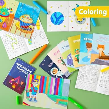 JOYIN 24Pcs Coloring Books for Kids Ages 4-8, Bulk Mini Coloring Book for Party Favors, Goodie Bags Stuffers for Kids | Birthday Party Gifts | Classroom Travel Activity | Stocking Stuffers - Image 6
