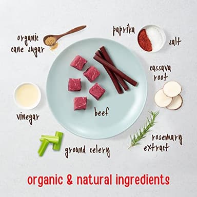 Full Moon All Natural Human Grade Dog Treats, Essential Beef Savory Sticks, 22 Ounce, 1.375 Pound (Pack of 1) - Image 3