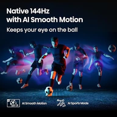 Hisense 100" Class QD7 Series Mini-LED 4K UHD Smart Fire TV (100QD7QF, 2025 Model) - QLED, 144hz, HDR10+, Dolby Vision, Dolby Atmos, Game Mode Pro, ALLM, Alexa Built in with Voice Remote, Black - Image 8