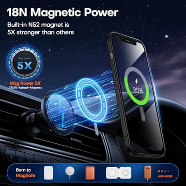 TAURI for iPhone 12 Pro Max Case, Compatible with Magsafe, [Military-Grade Protection] with 2X Screen Protectors, Slim Matte Case for iPhone 12 Pro Max, Frosted Black, 6.7" - Image 2