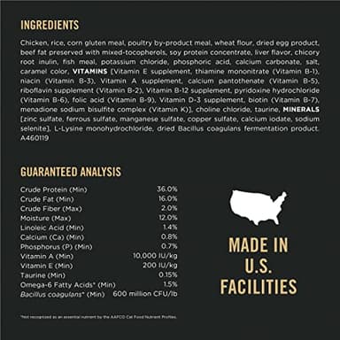 Purina Pro Plan Allergen Reducing, High Protein Cat Food, LIVECLEAR Chicken and Rice Formula - 3.5 lb. Bag - Image 9