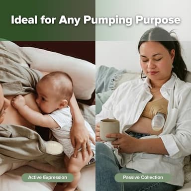 haakaa Manual Breast Pump for Breastfeeding, Silicone, Clear 4oz/100ml - Image 7